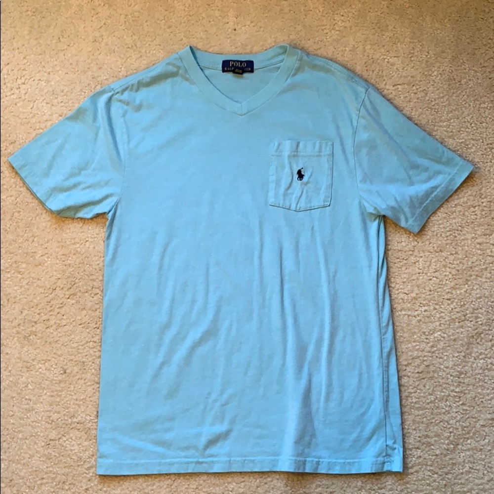 Boys Large polo v-neck